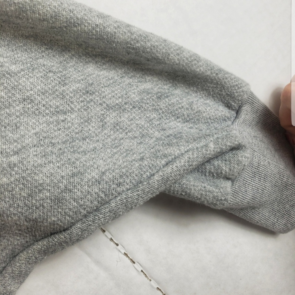 UO Kimchi Blue Lace trim Sweatshirt Small V Neck - Picture 6 of 7